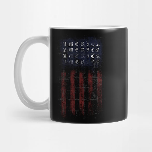 American Flag by CyberpunkTees